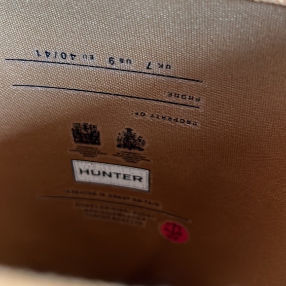 Hunter boots - Picture 4 of 4